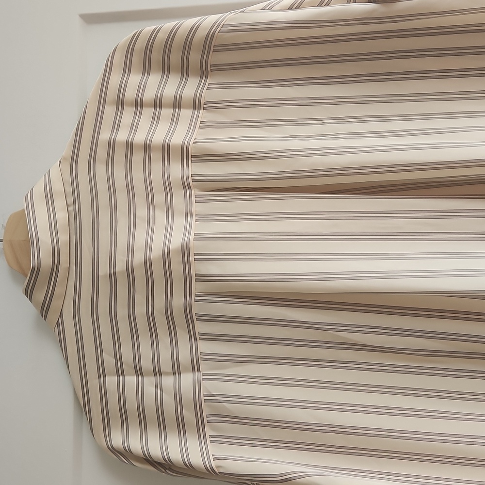NWT H&M Striped Long Sleeve Shirt Dress, Size M - Picture 12 of 13